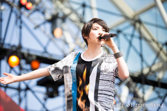Ieiri Leo (家入レオ) @ ROCK IN JAPAN 2015 (2015.08.08)