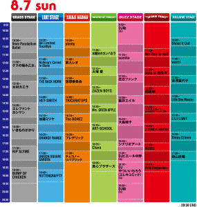 ROCK IN JAPAN 07/08/2016